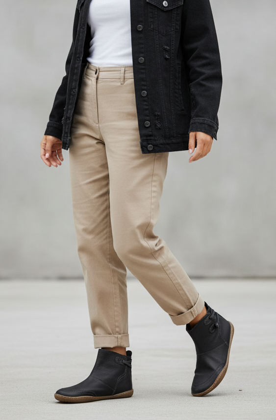Comfort Flat Casual Ankle Boots